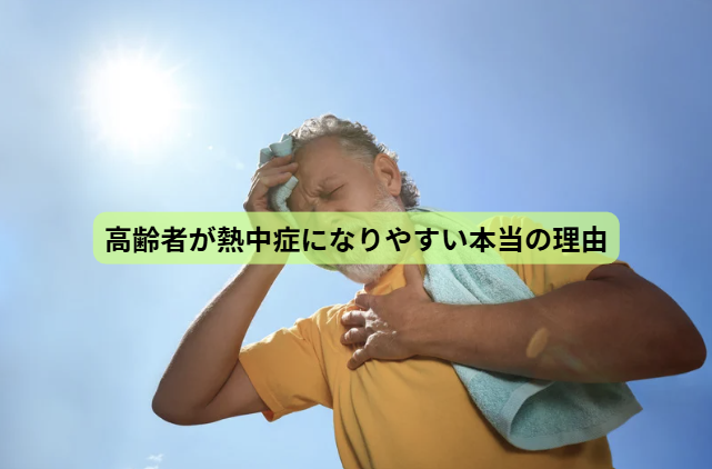 熱中症のはなし【第４回】　高齢者が熱中症になりやすい本当の理由