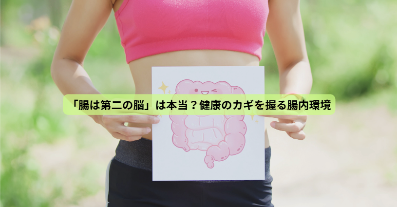 分子栄養学とは？【第４回】　「腸は第二の脳」は本当？健康のカギを握る腸内環境